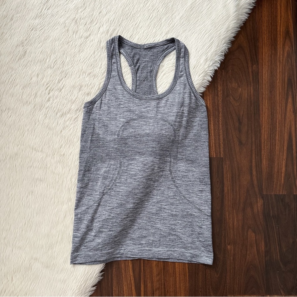 Lululemon Swiftly Tech Racerback In Slate White - image 2